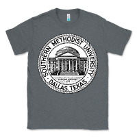 Charcoal Heather southern methodist university Classic Tee - artisFamous