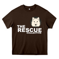 Chocolate Brown the rescue collective Heavy Core Tee - Bettercallsaul