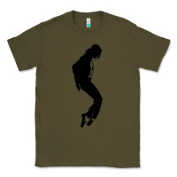 Army Green michael jackson Classic Tee - artisFamous