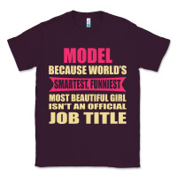 Plum model funniest isn't a jobtitle Classic Tee - artisFamous