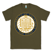 Army Green university of california, san diego Classic Tee - artisFamous