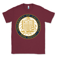 Burgundy university of california, san diego Classic Tee - artisFamous