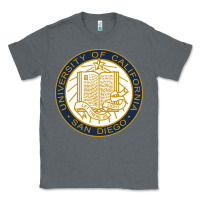 Charcoal Heather university of california, san diego Classic Tee - artisFamous