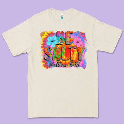 Be Salty Premium Tee Designed By Cowhidedigitalart