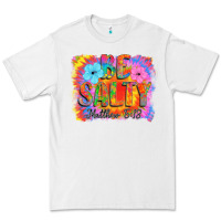 White Be Salty Premium Tee - CowhideDigitalArt