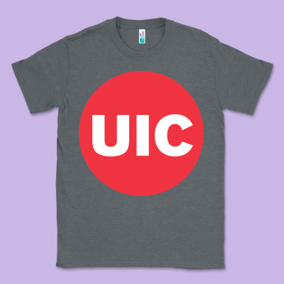 University Of Illinois At Chicago Circle Classic Tee Designed By Artisfamous