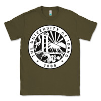 Army Green university of idaho Classic Tee - artisFamous