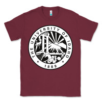 Burgundy university of idaho Classic Tee - artisFamous