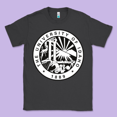 University Of Idaho Classic Tee Designed By Artisfamous