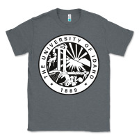 Charcoal Heather university of idaho Classic Tee - artisFamous