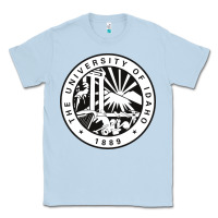 Dusty Blue university of idaho Classic Tee - artisFamous
