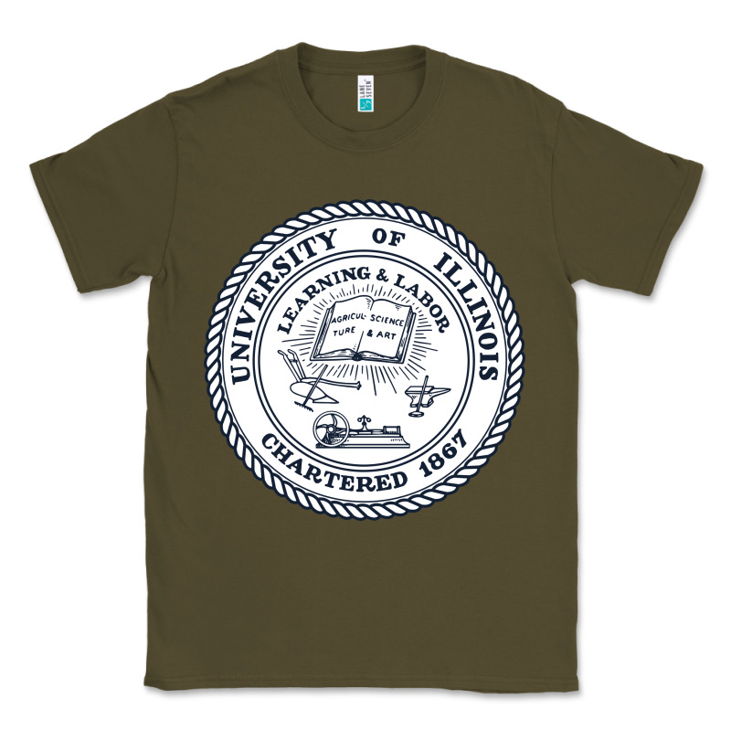 University Of Illinois Classic Tee by artisFamous | Teevron