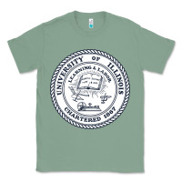 Sage university of illinois Classic Tee - artisFamous