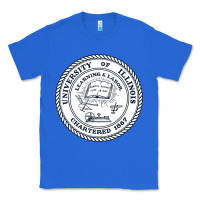 True Royal university of illinois Classic Tee - artisFamous