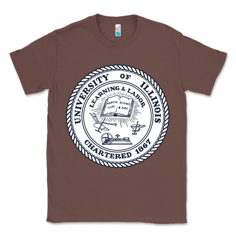University Of Illinois Classic Tee by artisFamous | Teevron
