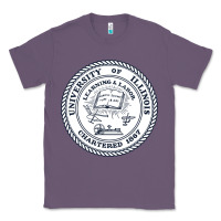Lavender university of illinois Classic Tee - artisFamous