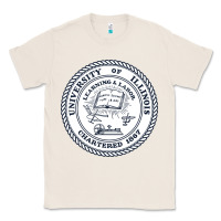 Natural university of illinois Classic Tee - artisFamous