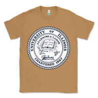 Toasted Coconut university of illinois Classic Tee - artisFamous