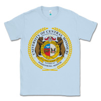 Dusty Blue university of central missouri Classic Tee - artisFamous
