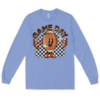 Colony Blue game day football Long Sleeve Tee - BarkalooDesign