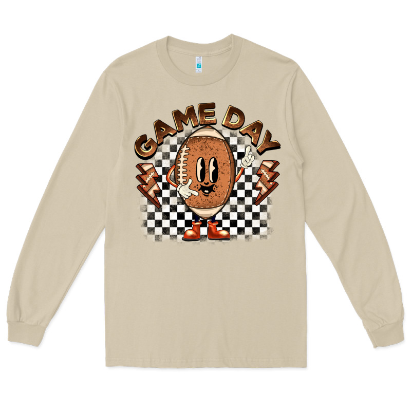 Game Day Football Long Sleeve Tee by BarkalooDesign | Teevron