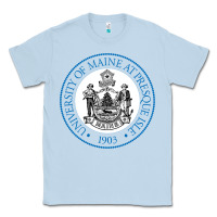 Dusty Blue university of maine at presque isle Classic Tee - artisFamous