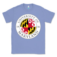 Colony Blue university of maryland Classic Tee - artisFamous