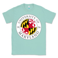 Seafoam university of maryland Classic Tee - artisFamous