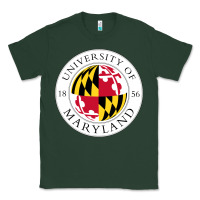 Sports Green university of maryland Classic Tee - artisFamous
