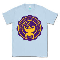 Dusty Blue university of montevallo Classic Tee - artisFamous