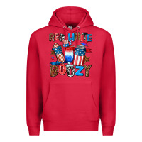 Cardinal red white boozy Premium Hoodie - AdoDesignShop