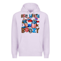 Lilac red white boozy Premium Hoodie - AdoDesignShop