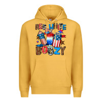Mustard red white boozy Premium Hoodie - AdoDesignShop