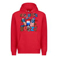 Red red white boozy Premium Hoodie - AdoDesignShop