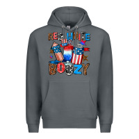 Rock red white boozy Premium Hoodie - AdoDesignShop