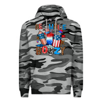 Slate Camo red white boozy Premium Hoodie - AdoDesignShop