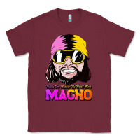 Burgundy randy wrestler Classic Tee - artisFamous