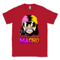 Red randy wrestler Classic Tee - artisFamous
