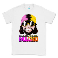 White randy wrestler Classic Tee - artisFamous