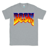 Heather Grey doom video game Classic Tee - artisFamous