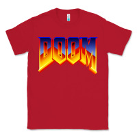 Red doom video game Classic Tee - artisFamous