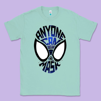 Anyone Can Wear The Mask Classic Tee Designed By Artisfamous