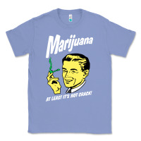 Colony Blue smoking marijuana Classic Tee - artisFamous