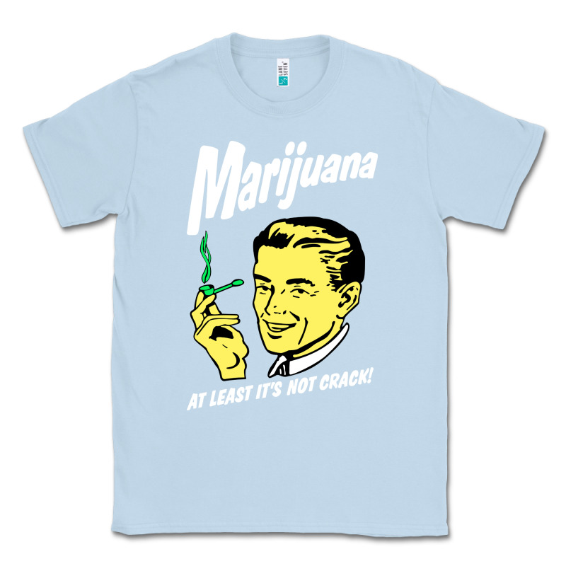 Smoking Marijuana Classic Tee by artisFamous | Teevron