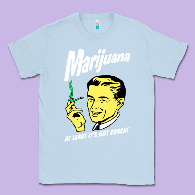 Smoking Marijuana Classic Tee Designed By Artisfamous