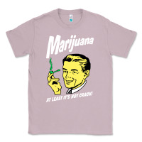Lilac smoking marijuana Classic Tee - artisFamous