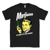 Black smoking marijuana Classic Tee - artisFamous