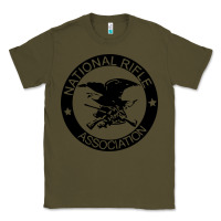 Army Green national rifle association Classic Tee - artisFamous