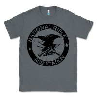 Charcoal Heather national rifle association Classic Tee - artisFamous