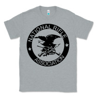 Heather Grey national rifle association Classic Tee - artisFamous